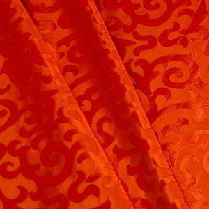 Contemporary Swirls Color Flame Chic Fabric 🔥